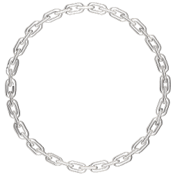 chain ring circle border